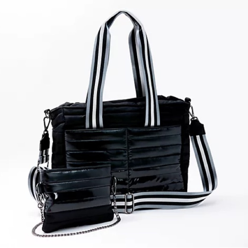 New Think Royln Colorblock Tote & Crossbody Bundle - The Metro - Picture 2 of 2